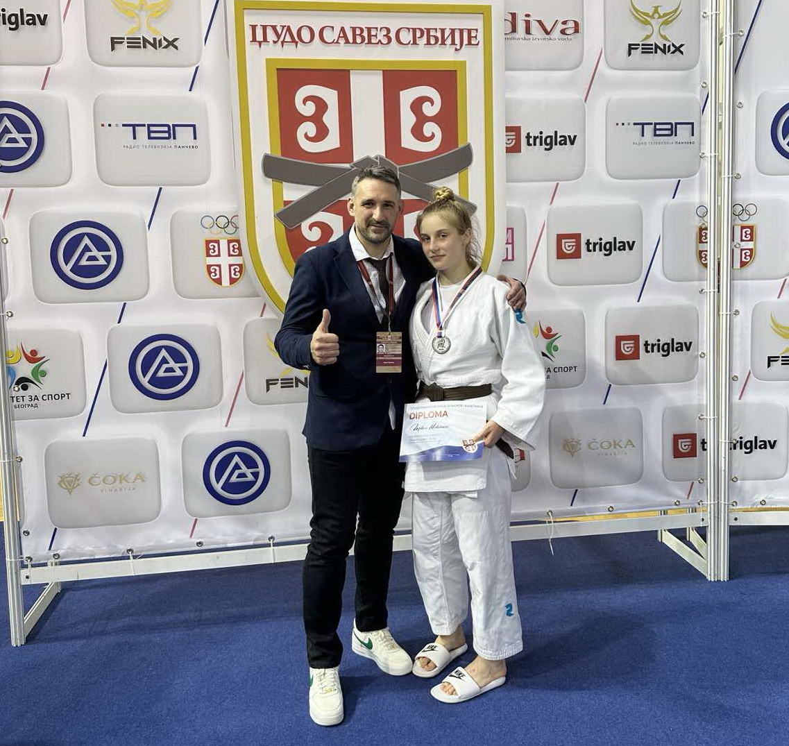 Milica Radakovic druga na prvenstvu Srbije u džudou