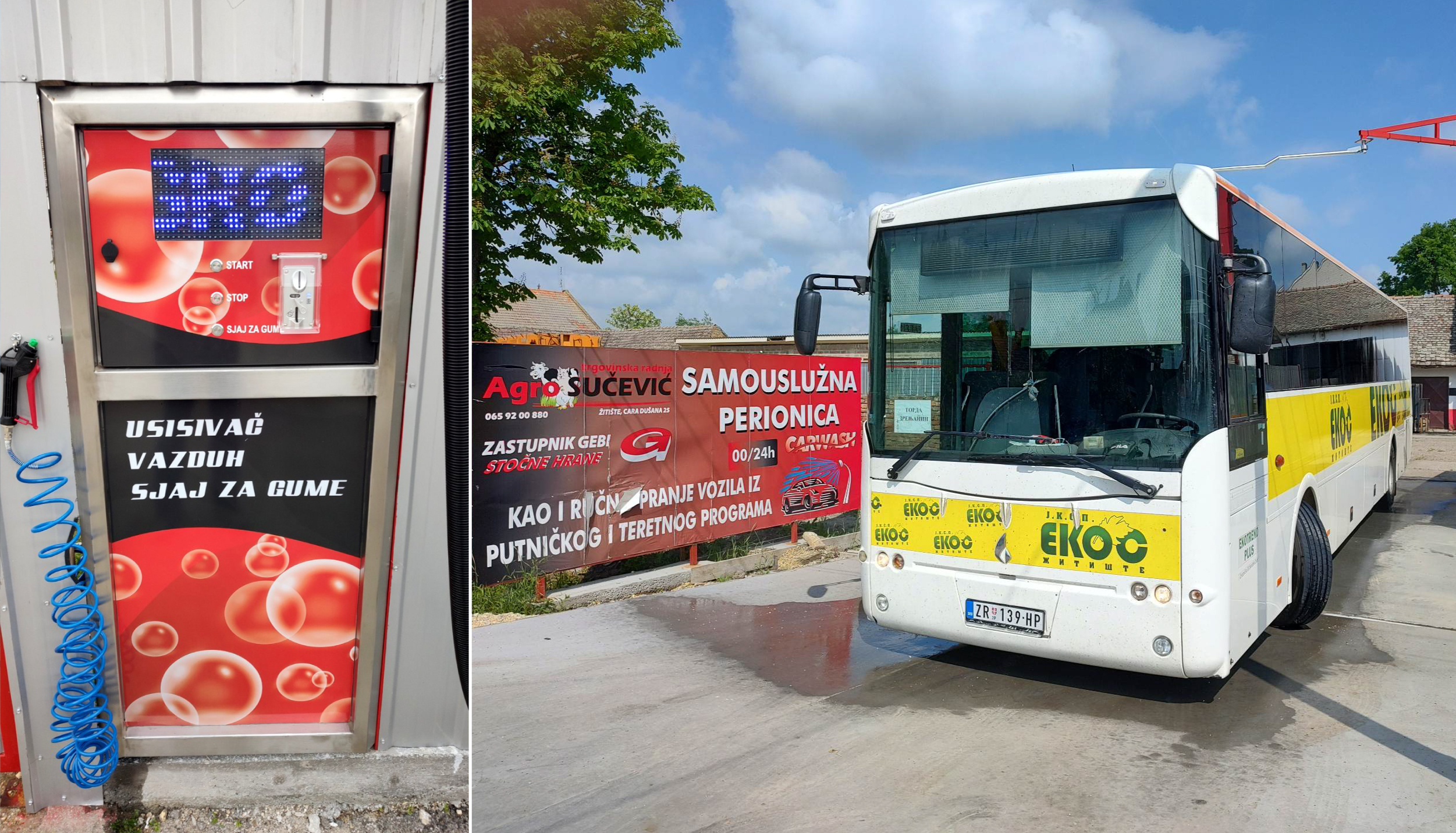 “Agro Sučević“ Žitište – Novi usisivač, sjaj za gume i gratis provera i pumpanje guma