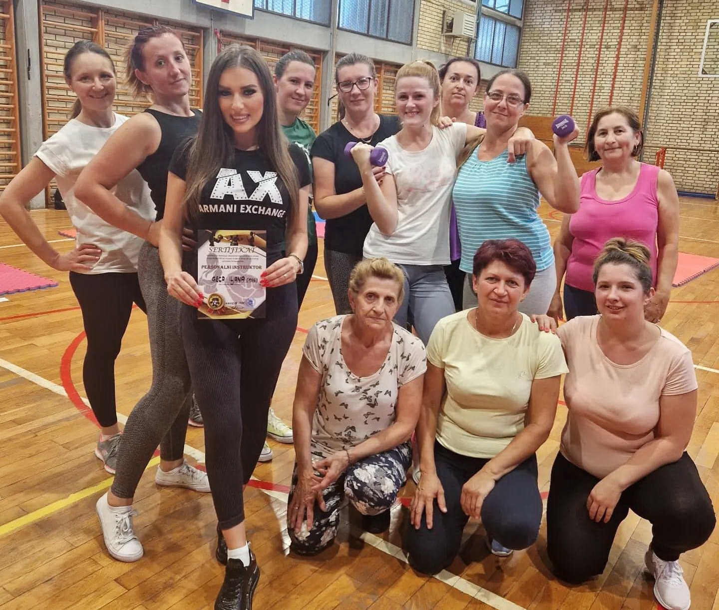 Fitnes treninzi za dame u Banatskom Dvoru