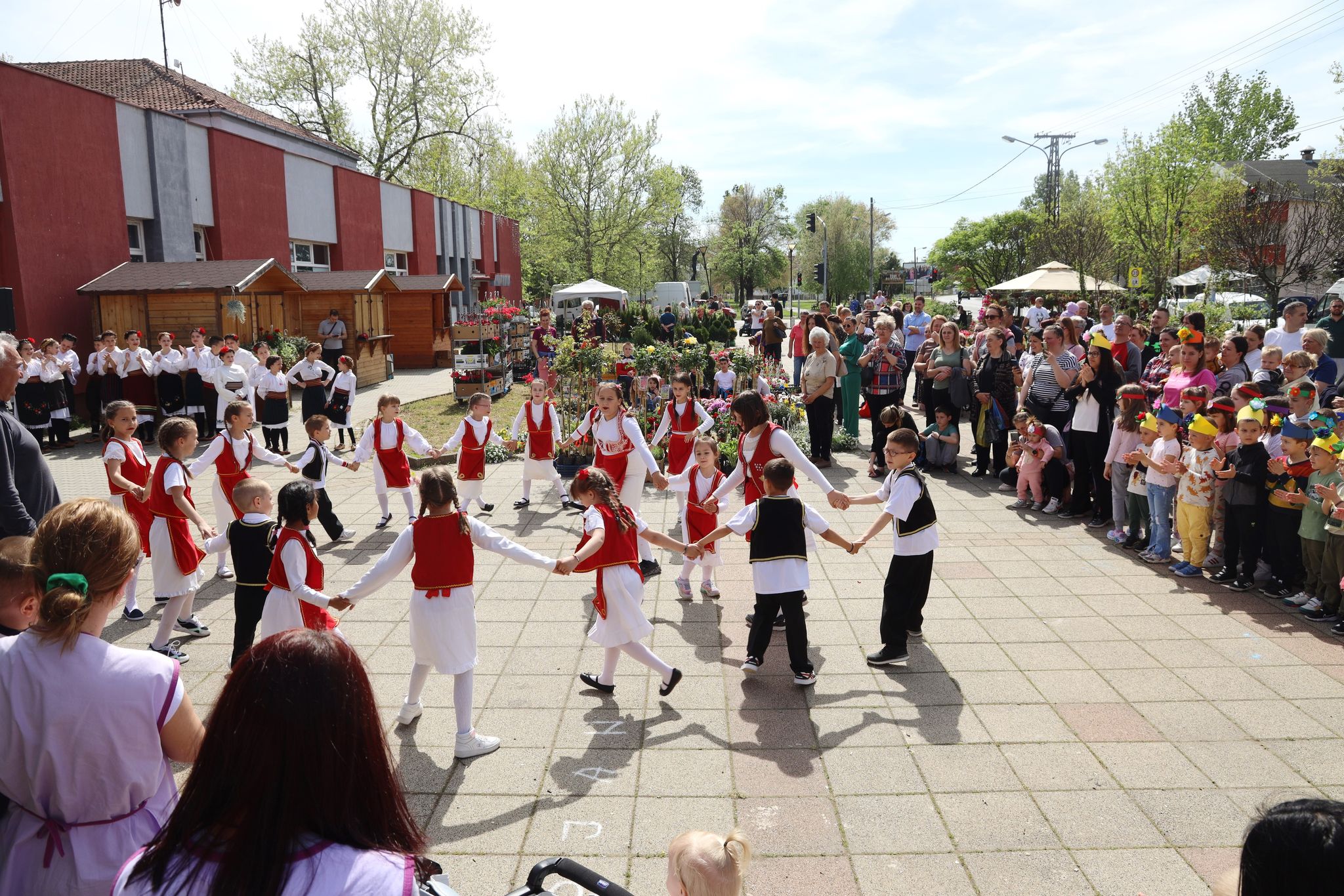 U toku je 7. Festival cveća na Trgu u Žitištu