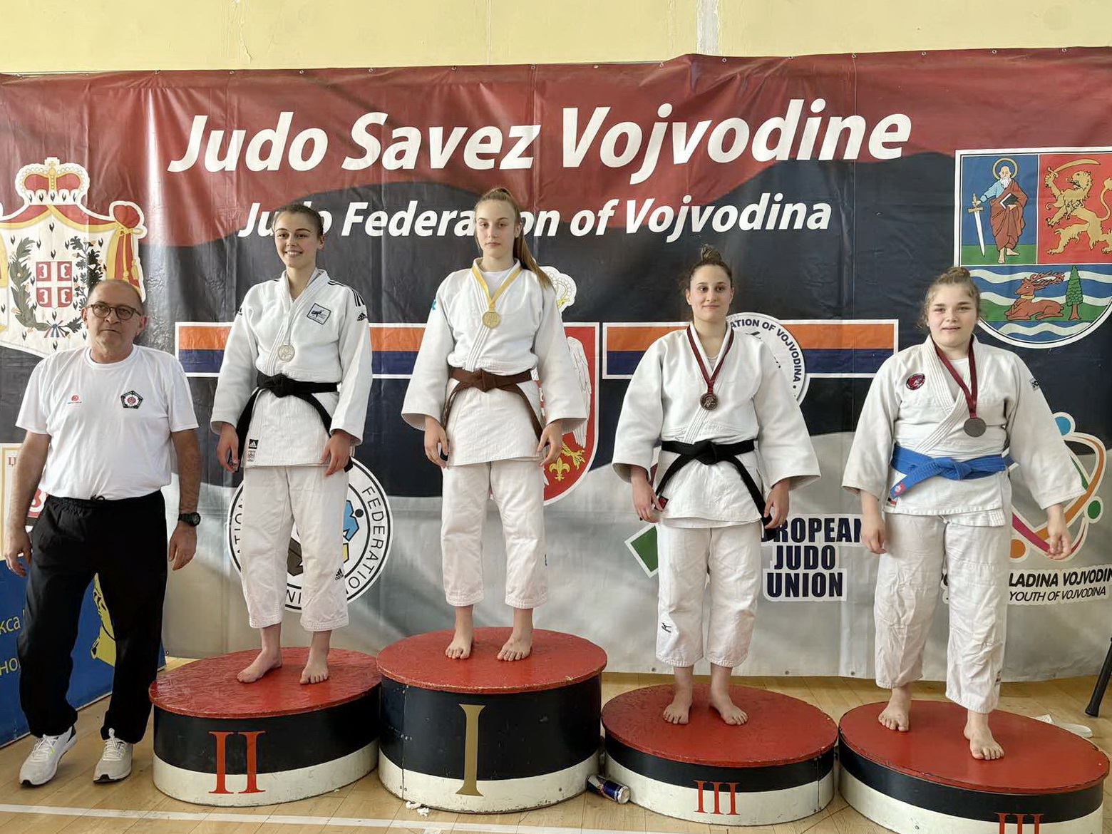 Milica Radaković prva na prvenstvu Vojvodine u džudou