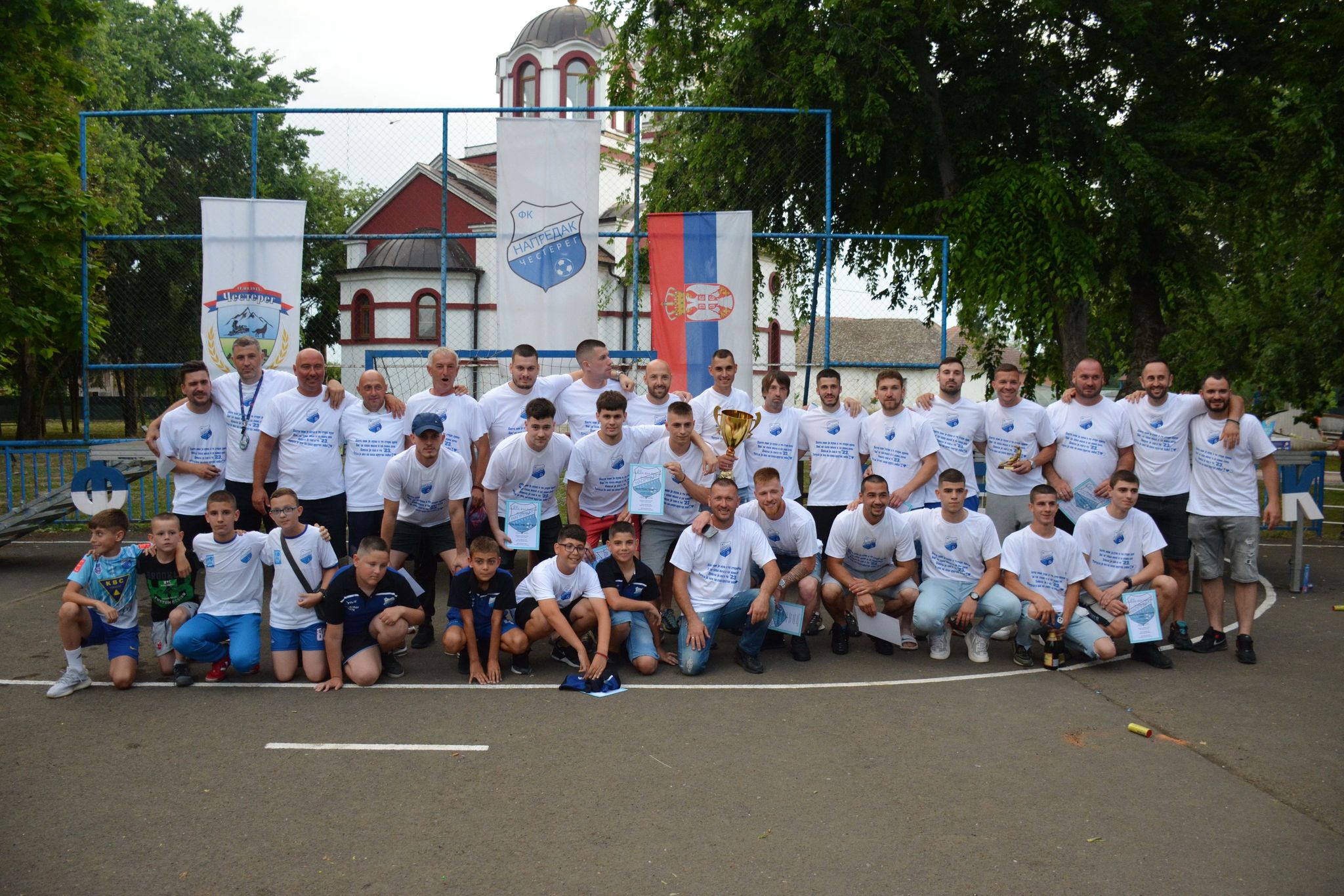 FK Napredak iz Česterega šampion područne lige