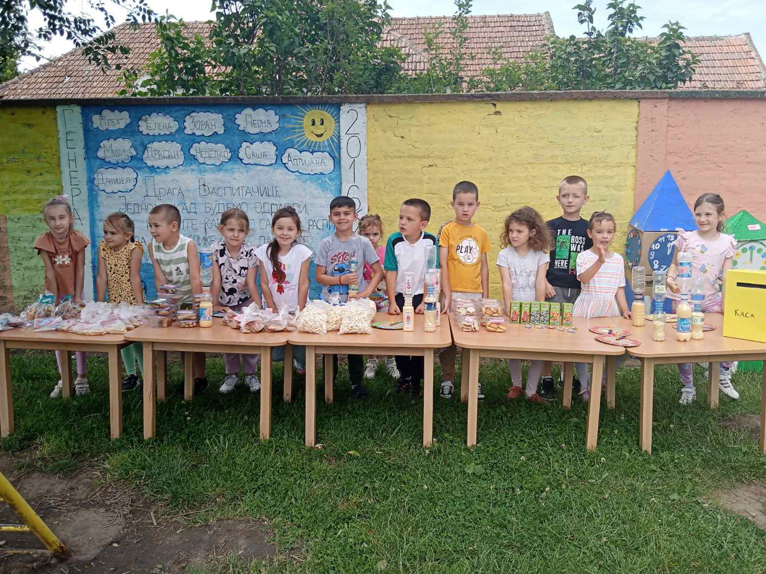Održan bazar predškolaca u opštini Žitište