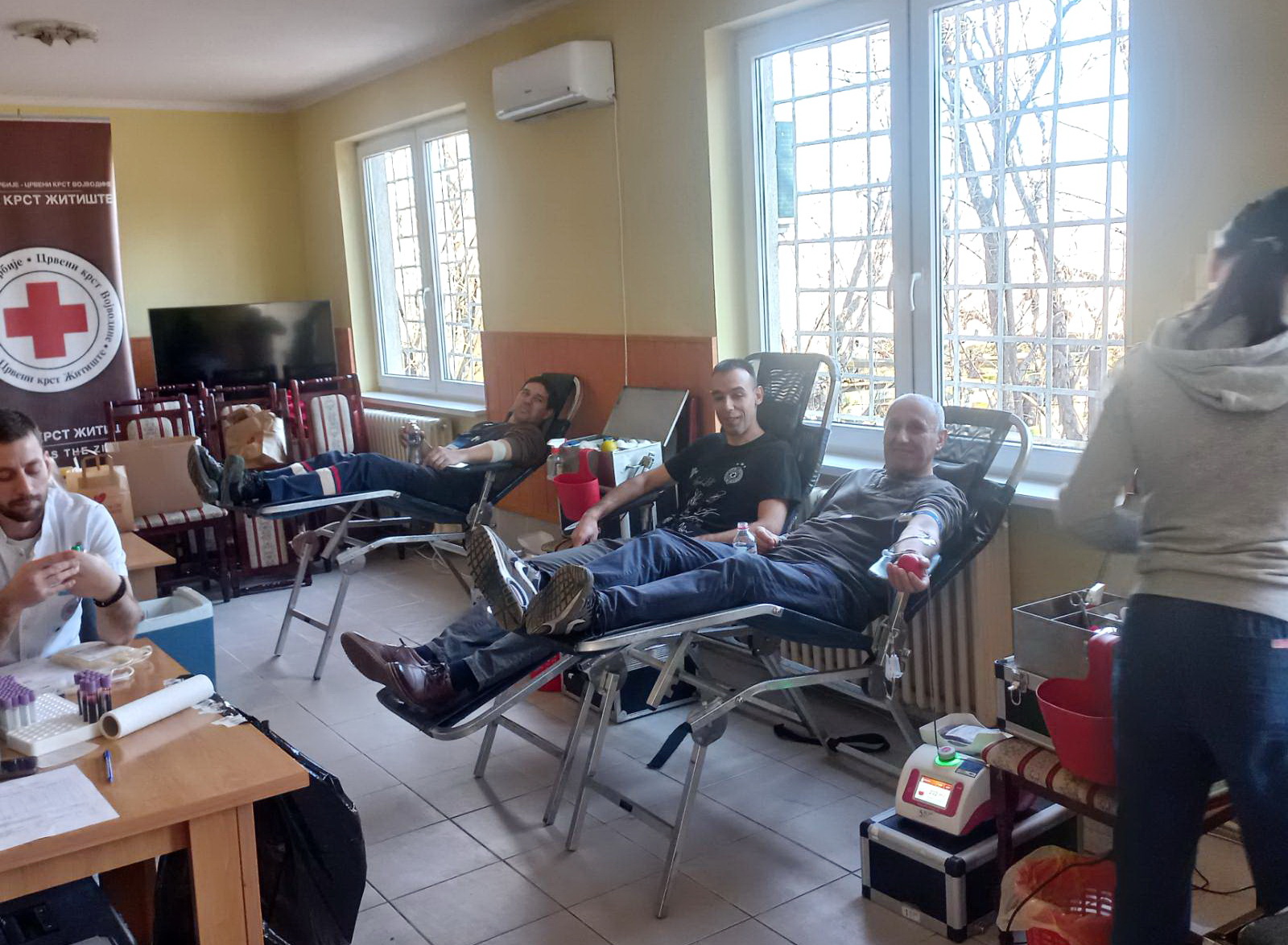 Akcija dobrovoljnog davanja krvi u Žitištu