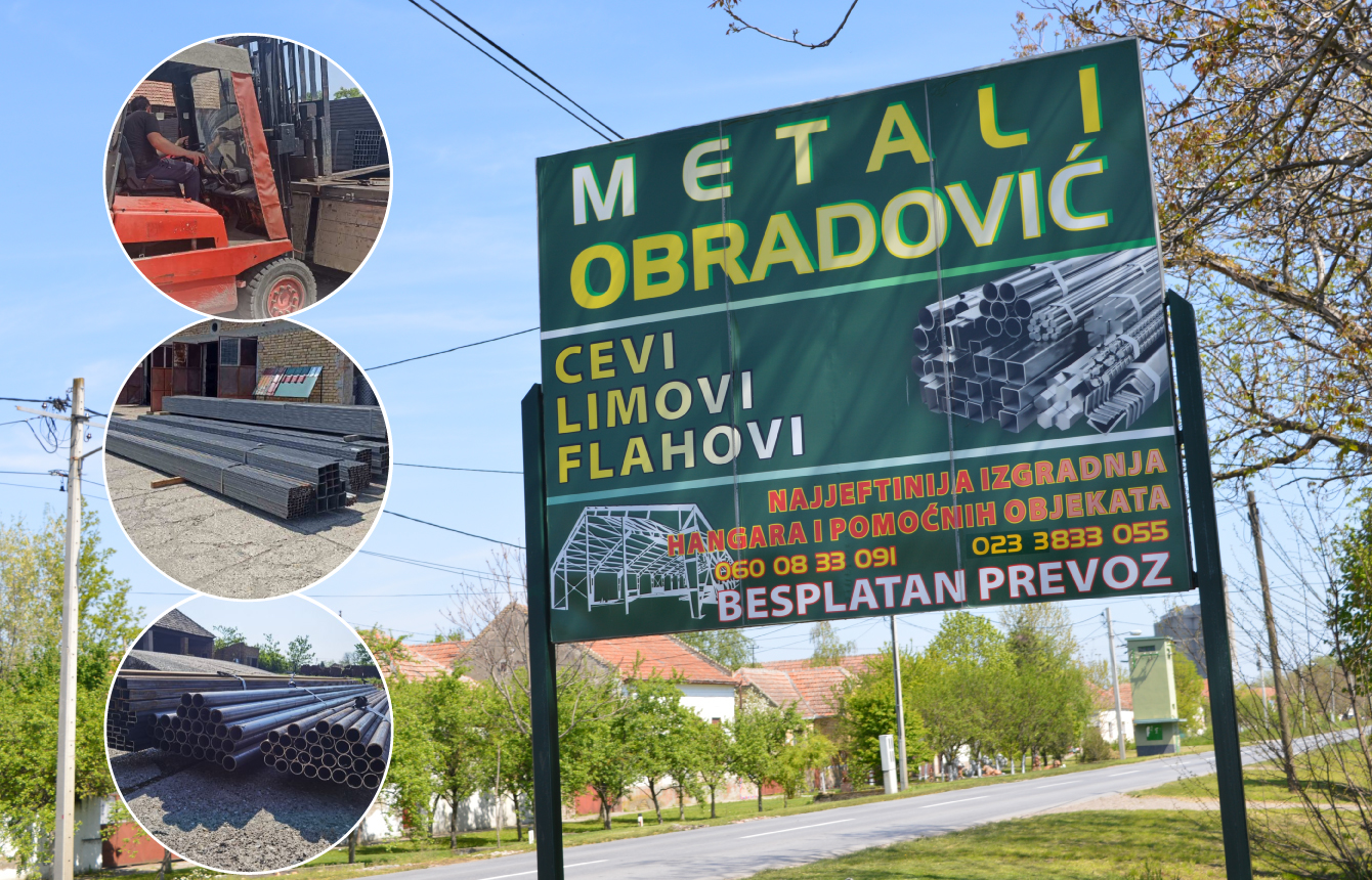 “Metali Obradović“ Čestereg – Besplatan prevoz za vašu kupovinu