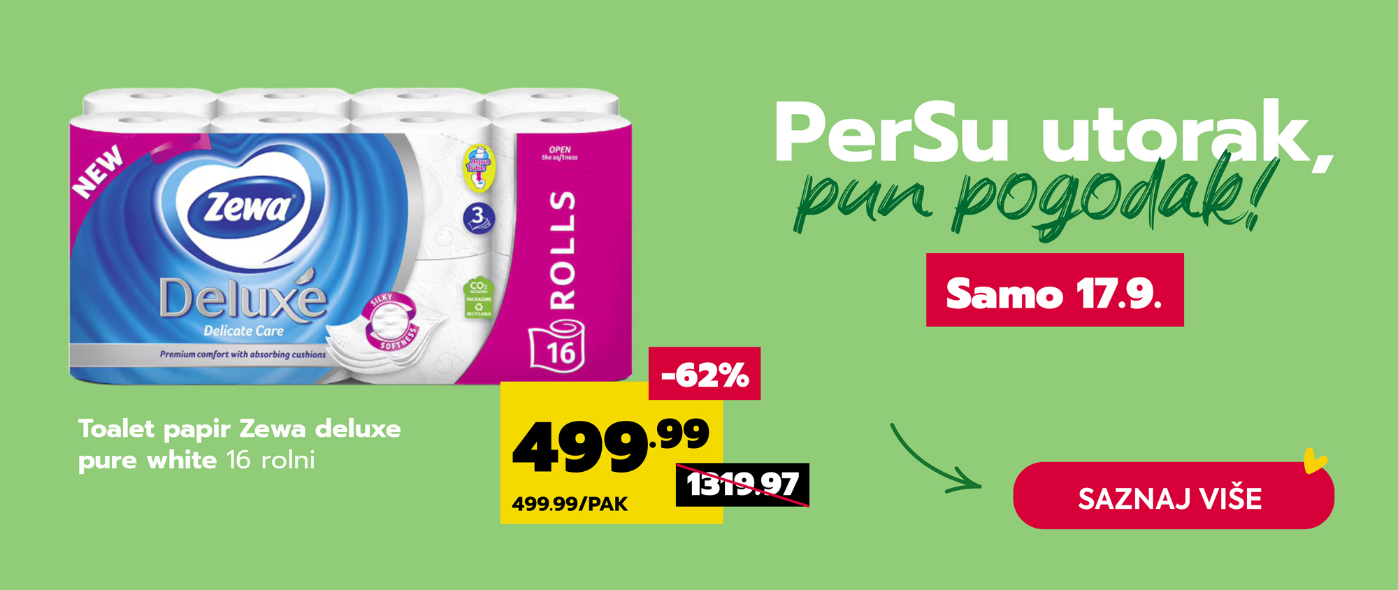 Od ove nedelje PerSu utorak je pun pogodak!