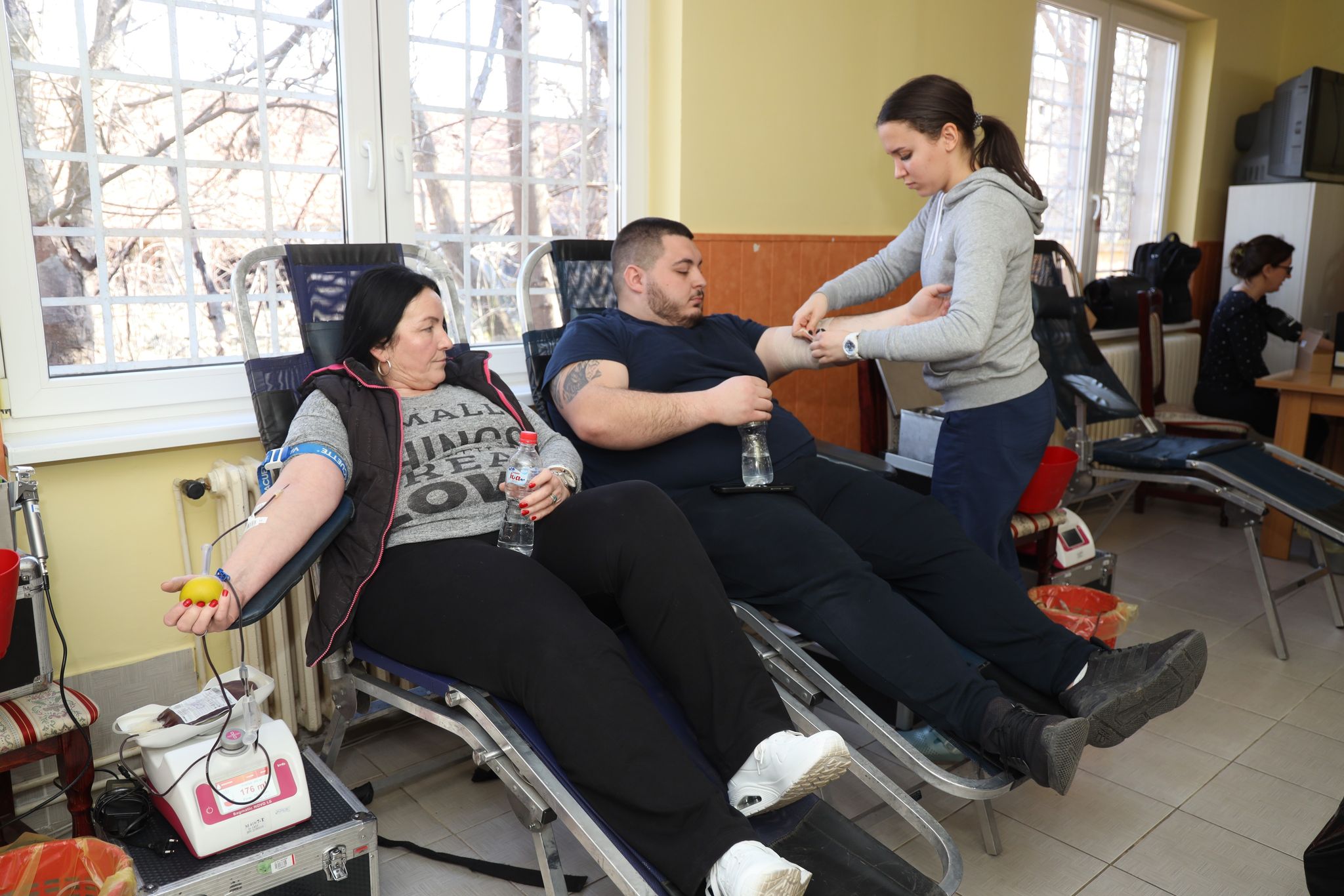 Akcija dobrovoljnog davanja krvi u Česteregu i Međi