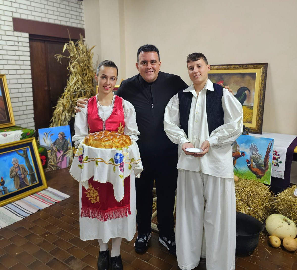 Izložba slikara Nenada Stojkova u Banatskom Dvoru