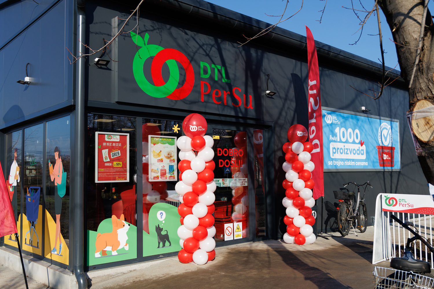 Otvoren novi DTL PerSu market u Lukićevu – savremeno iskustvo kupovine za naše sugrađane!