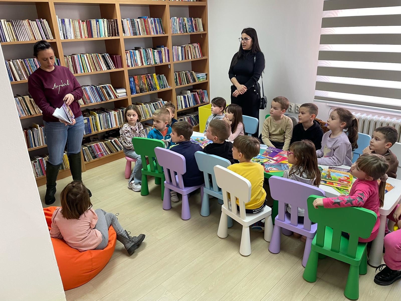 “Lepa reč i gvozdena vrata otvara“ – poseta biblioteci