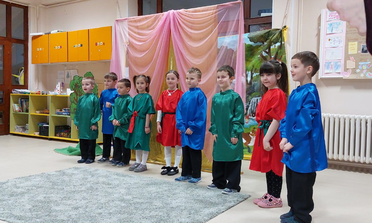 Mališani grupe Biseri oduševili na završnici projekta