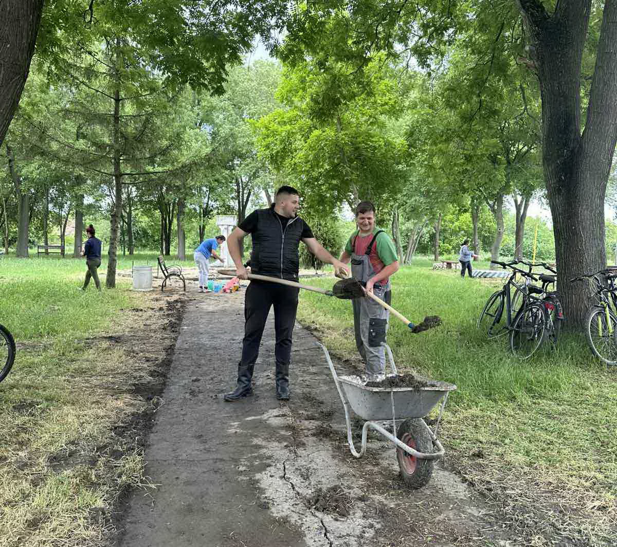 Radna akcija meštana Hetina