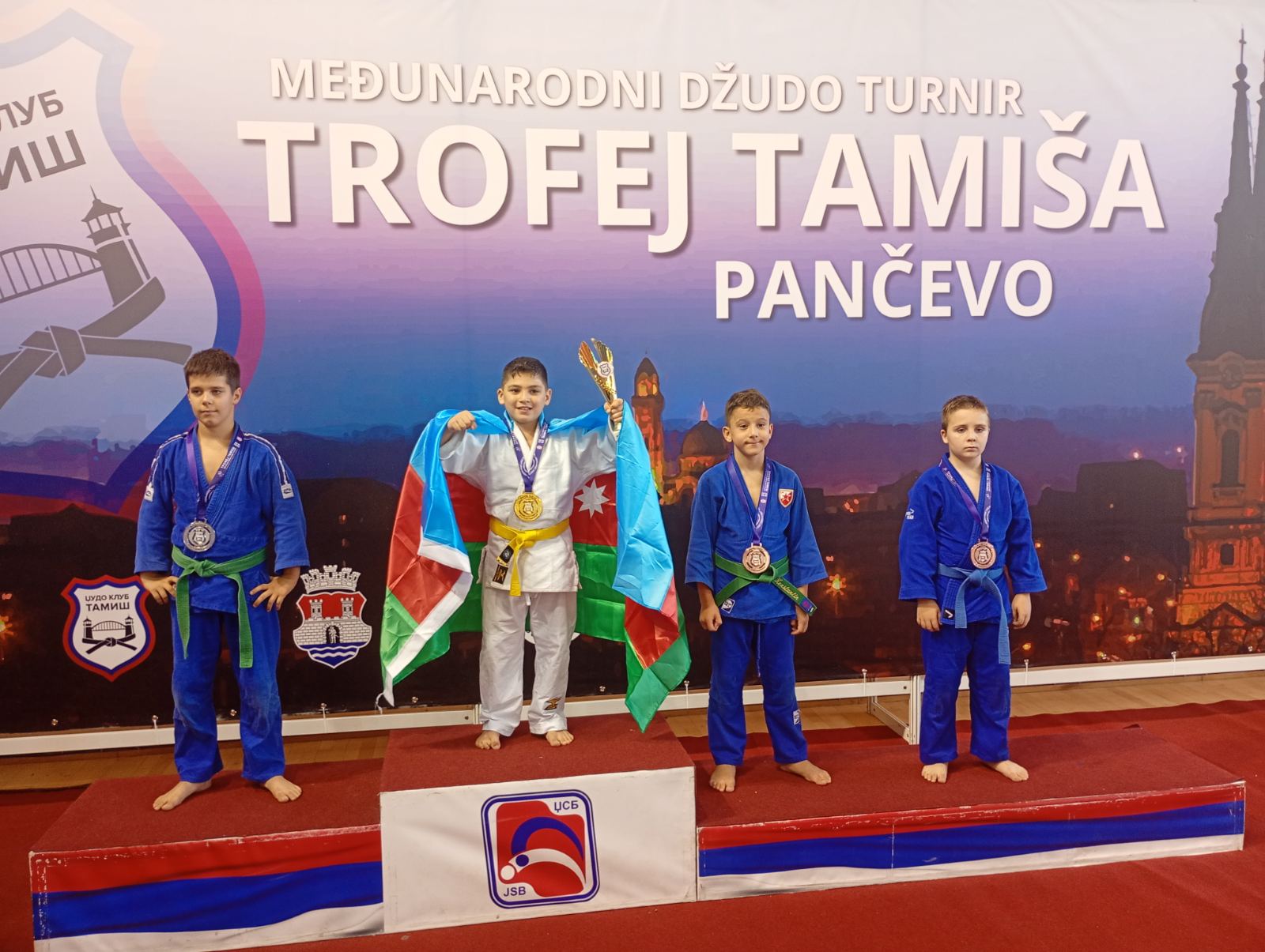 Džudisti Banata uspešni na turniru u Pančevu